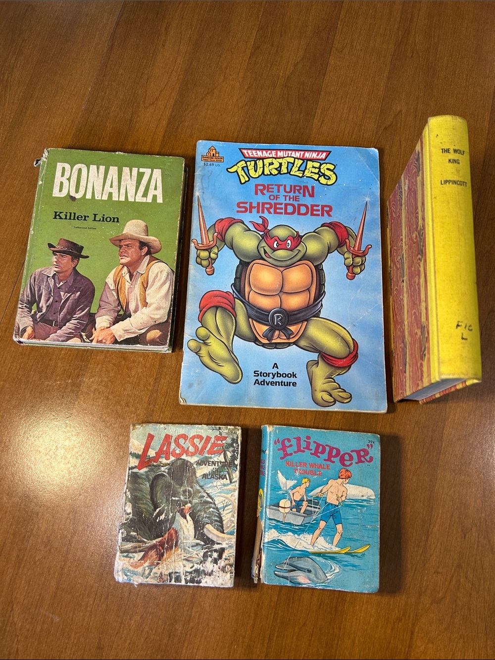 Five Vintage Books